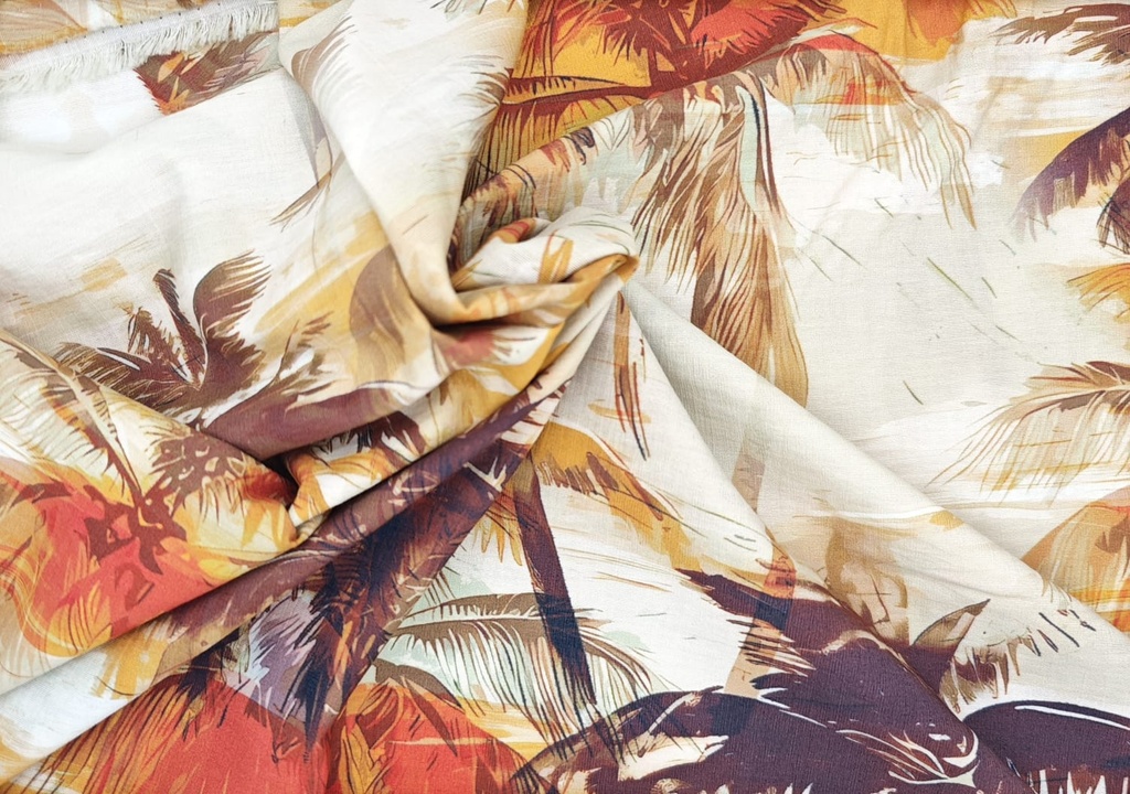 Algodón isla tropical