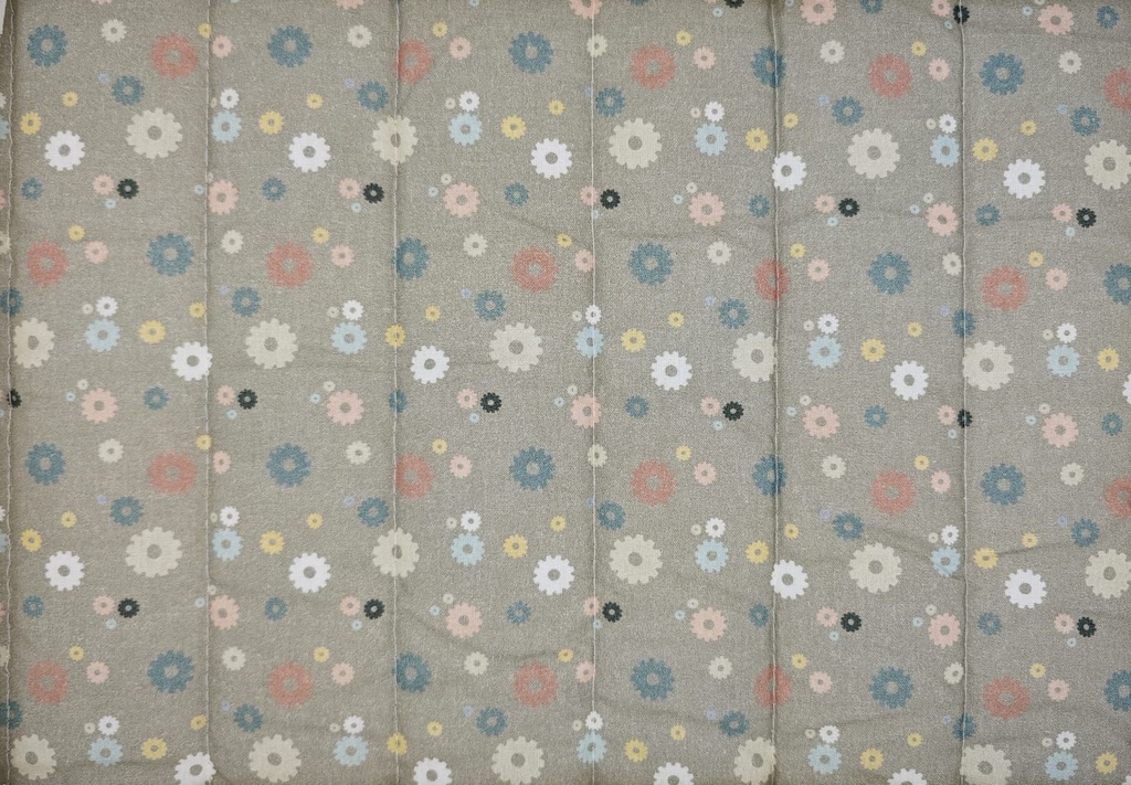 Algodón acolchado coches / flor