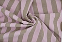Algodón rayas bicolor rojo fucsia