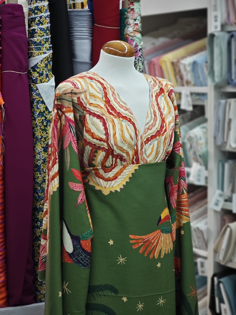 Viscosa twill tucan