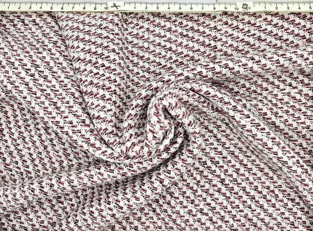 Franela fantasía beige rosa