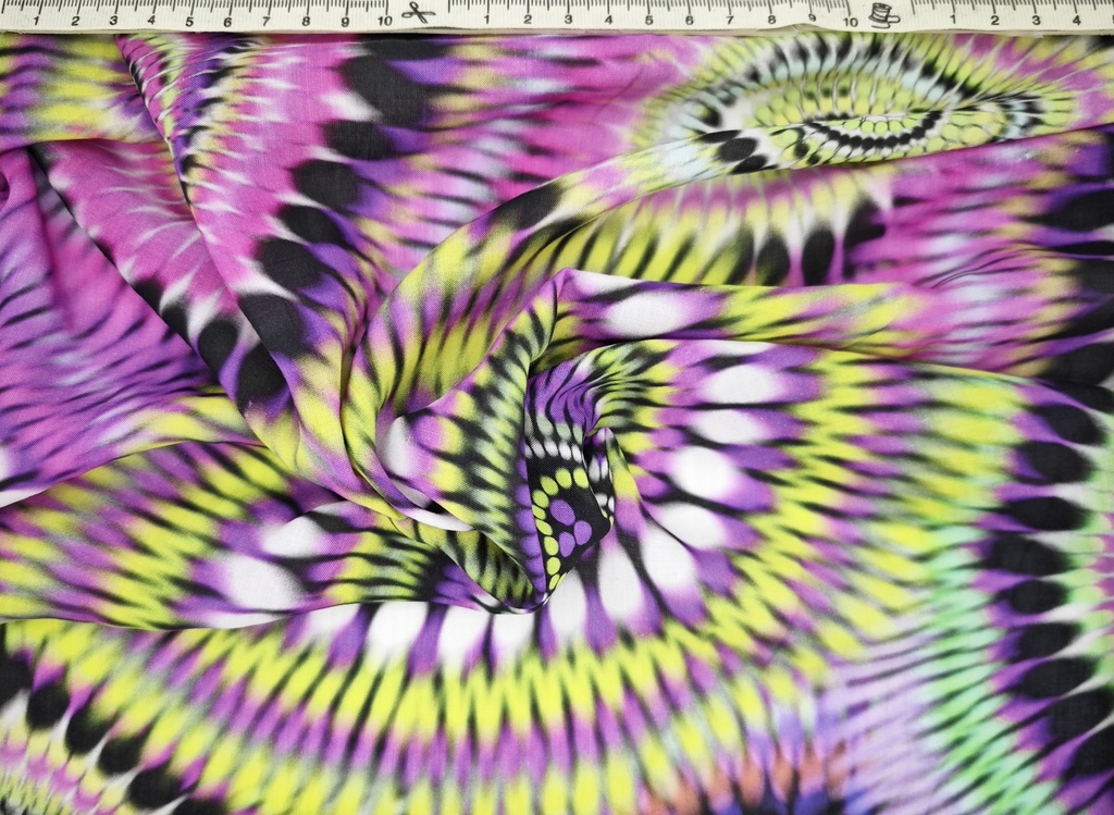 Voile simétricos multicolor