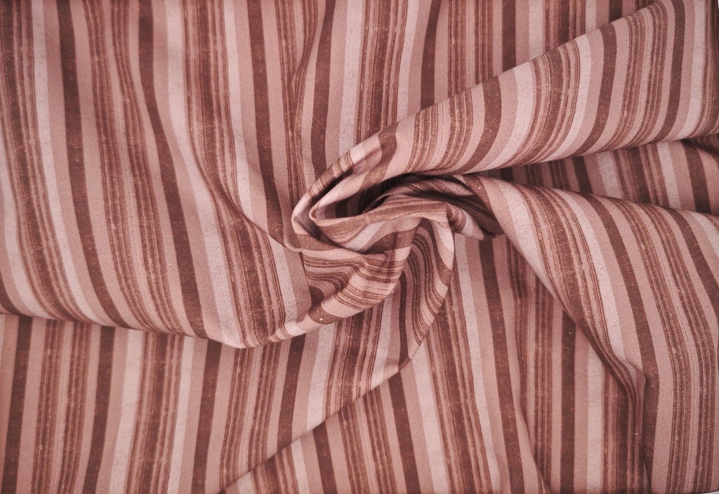 Popelin rombos rosa arcilla