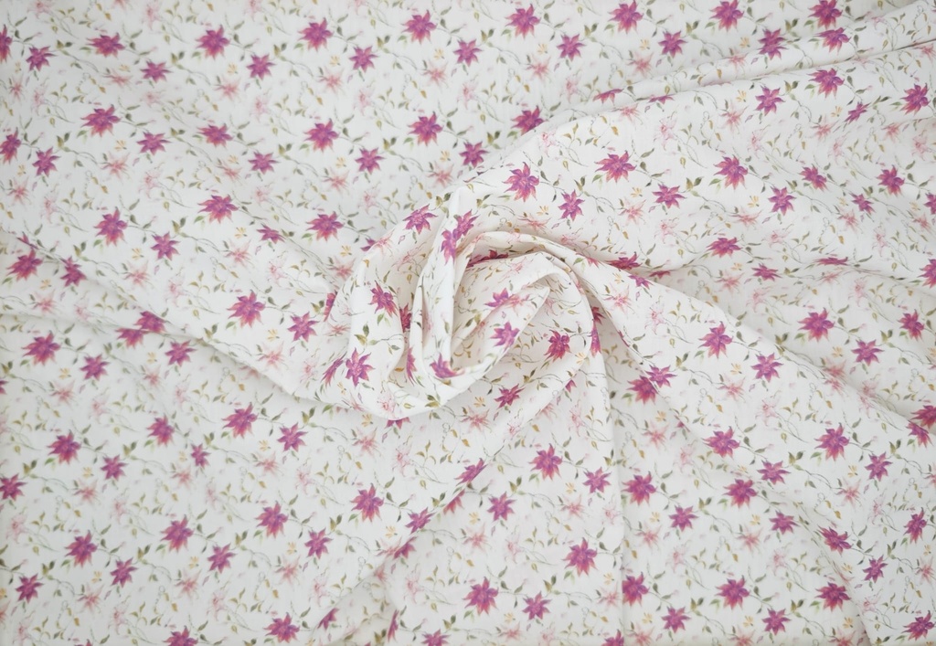 Popelin rombos rosa arcilla