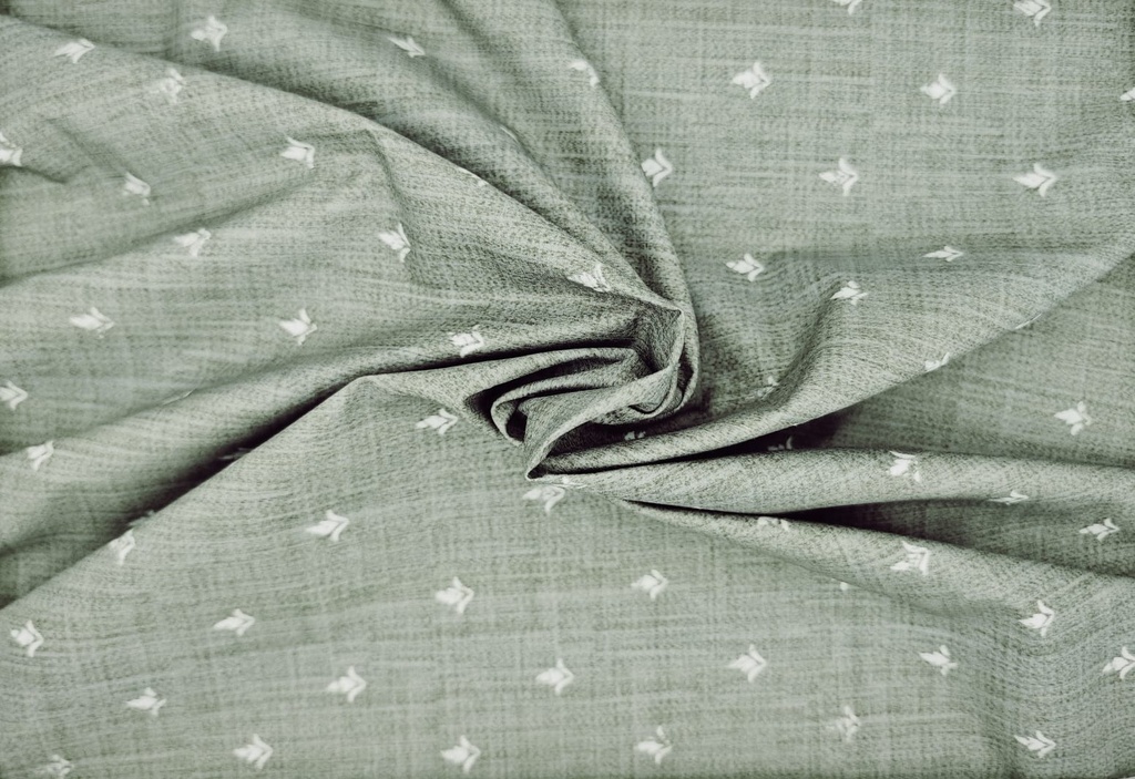 Algodón musgo flor de lis