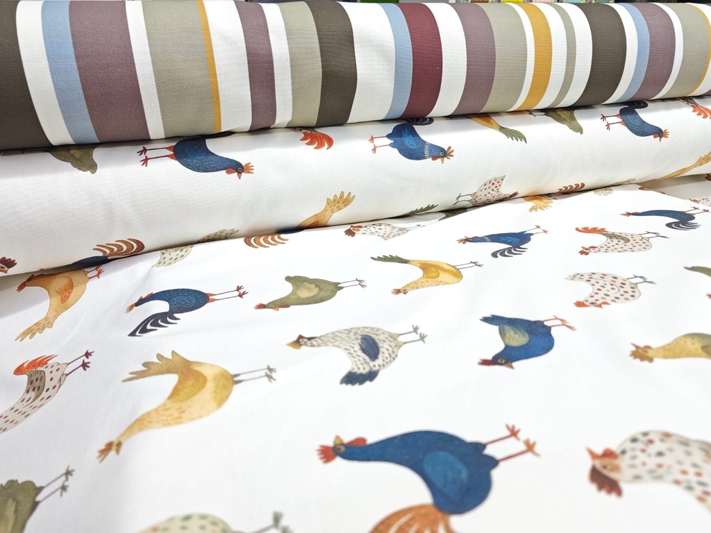 Half panama digital gallinas