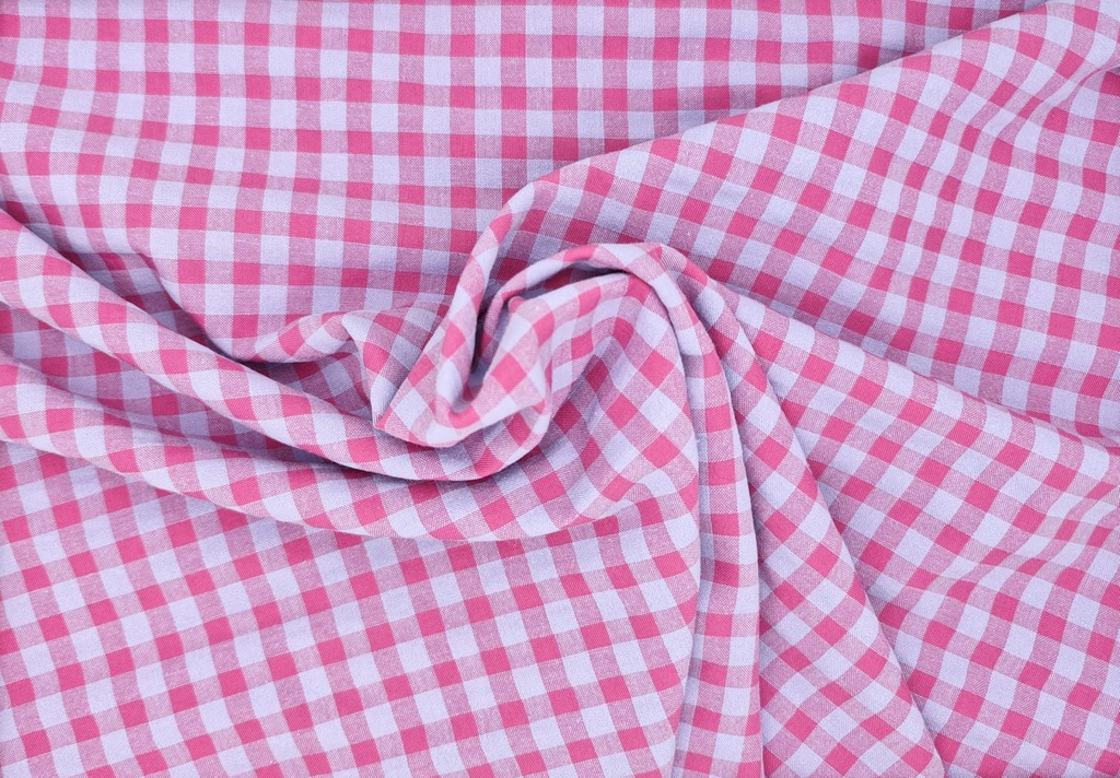 Vichy seersucker fucsia lavanda