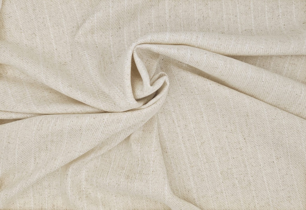 Rayón lino rayas beige