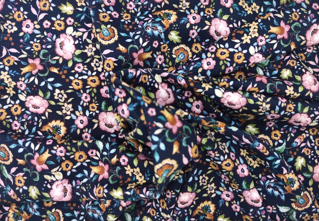 Viscosa digital marino oilily rosa
