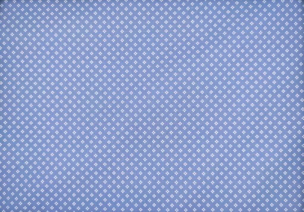 Algodón tula azul corbatero 