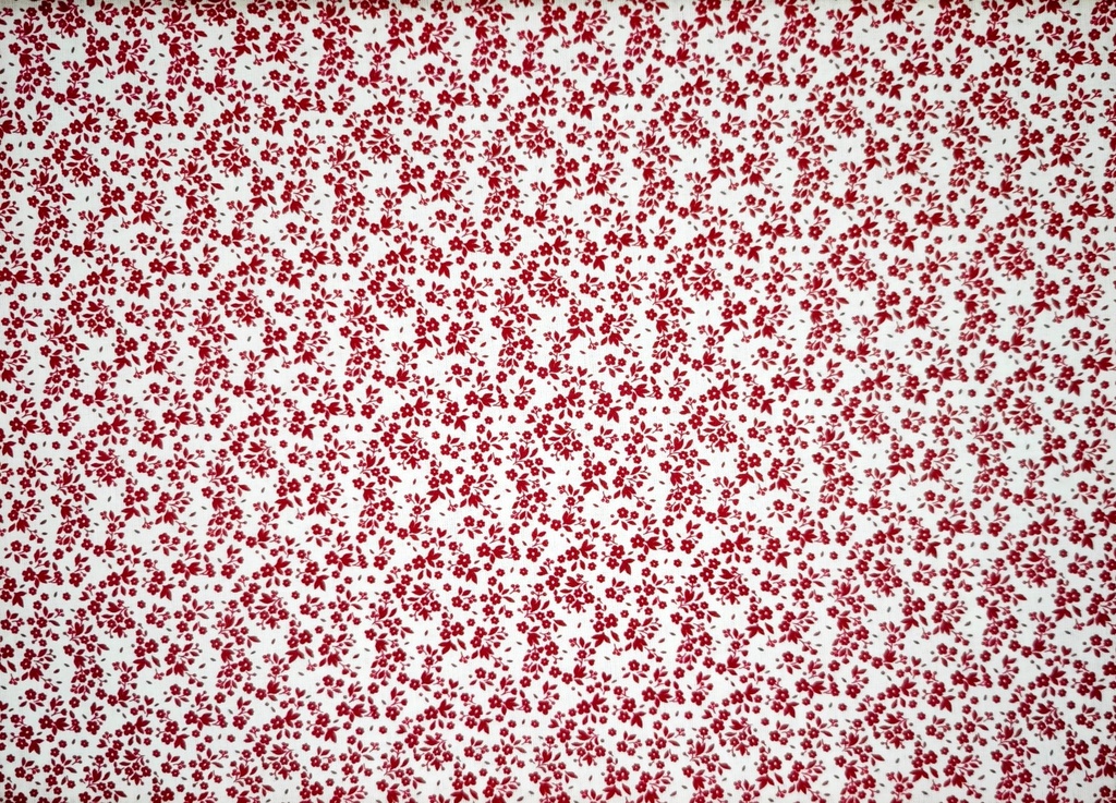 Algodón tula blanco flor granate (copia)