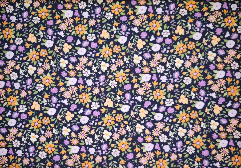 Algodón parla flor lila