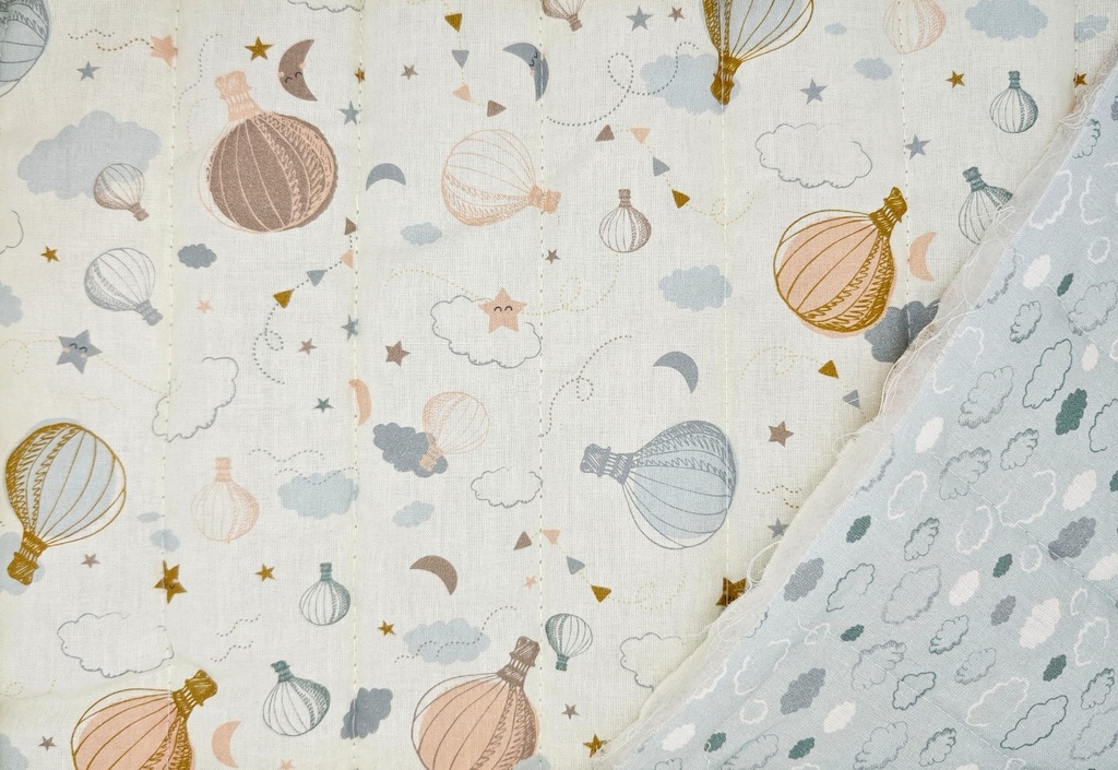 Algodón acolchado vichy / flor (copia)