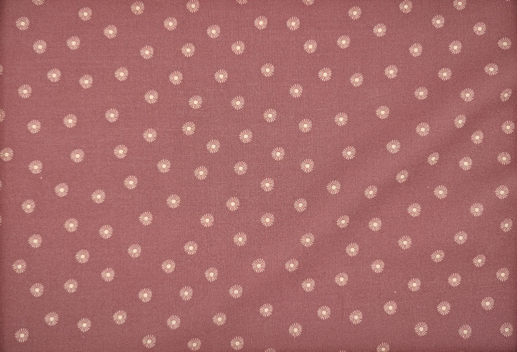 Algodón granate sol rosa