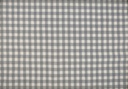 Vichy seersucker crema gris