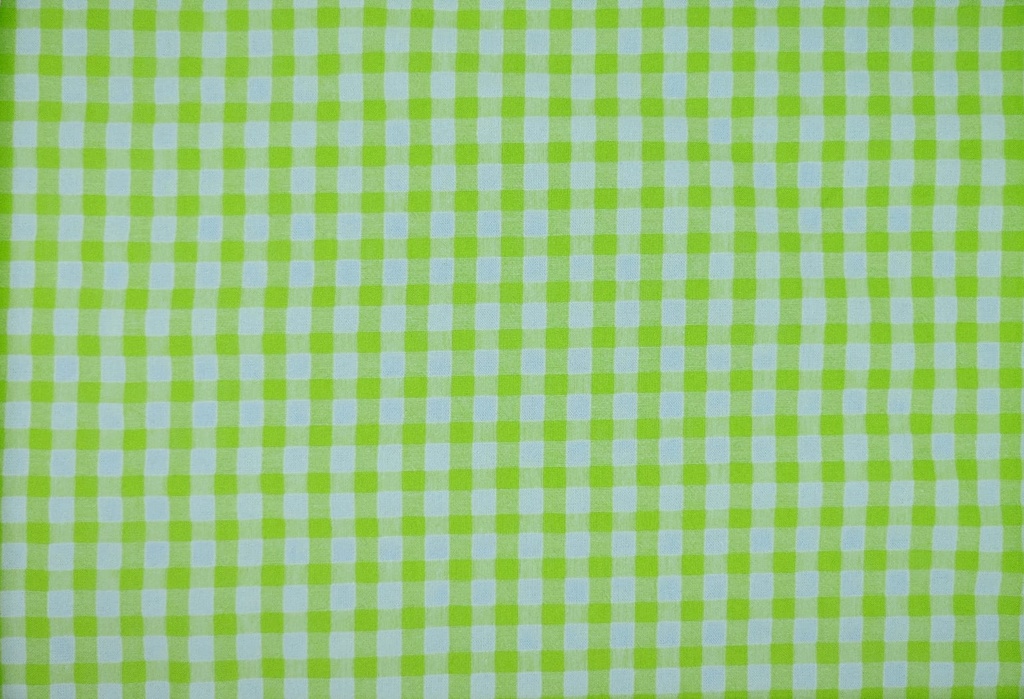 Vichy seersucker verde fluor