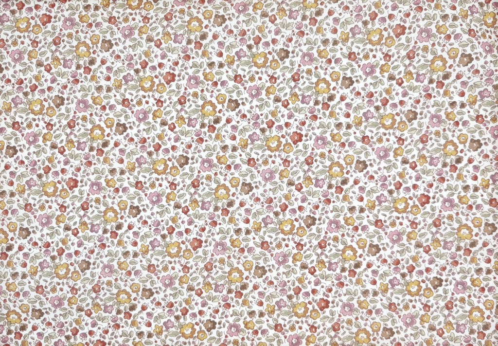 Voile flor marrón rojo (copia)