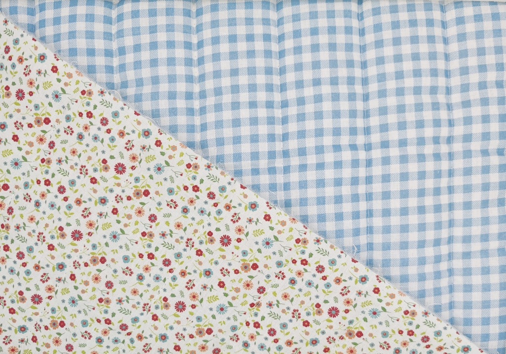 Algodón acolchado coches / flor (copia)