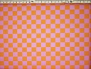 Algodón damero naranja malva (copia)