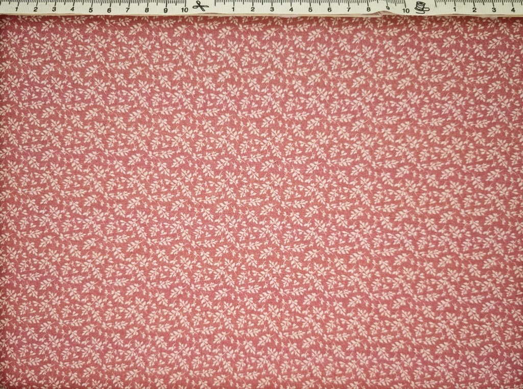 Rústico rosa empolvado florecita beige