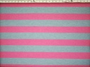Jacquard rayas gris fucsia