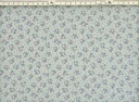 Muselina azul florecitas teja (copia)