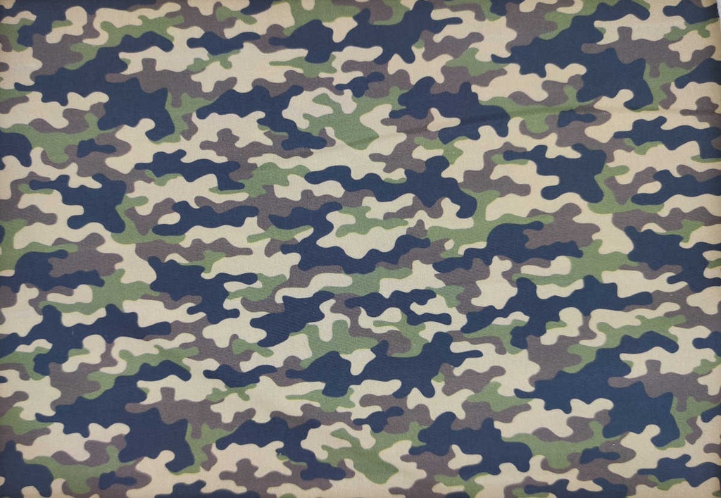 Popelin camuflaje