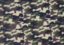Punto neopreno camuflaje negro caqui marrón