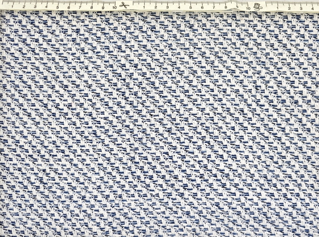 Franela fantasía liso beige azul gris