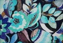 Punto lycra cenefa y flores