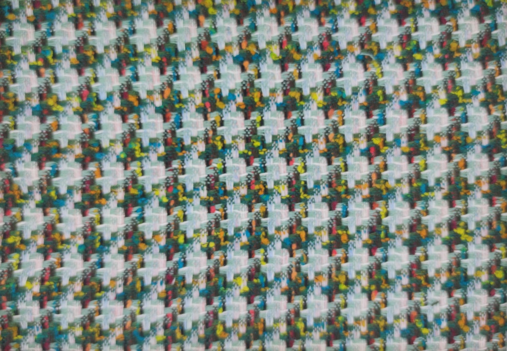 Chanel cuadro verde