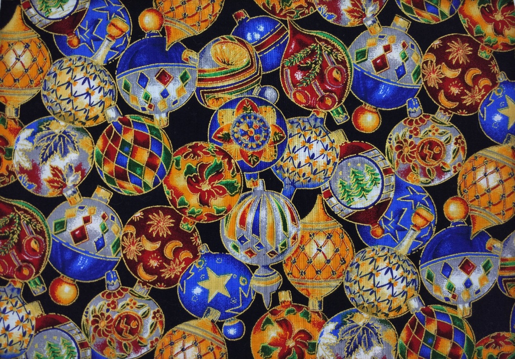 Navideño bolas multicolor
