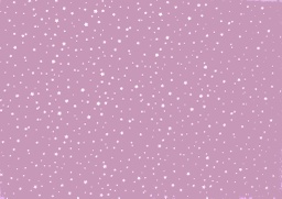 Algodón rosa estrellitas