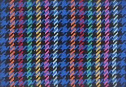 [4925] Chanel pata de gallo multicolor