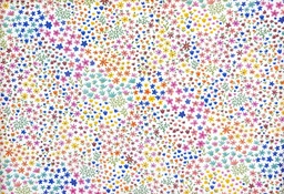 [PE5362] Popelin digital flores Mini Acuarela