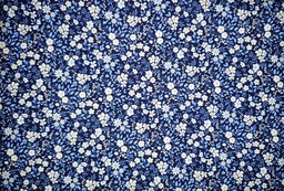 [67521] Algodón fidel flor azul