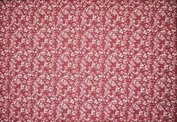 [tula 11/2] Algodón tula granate flor blanca