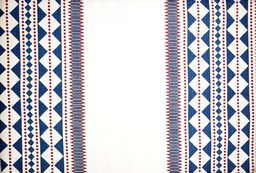 [DAMAYANTI925-3/2] Half panamá étnico azul rojo (copia)