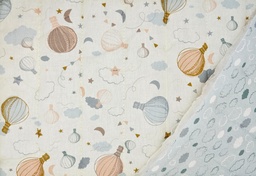 [AC15302] Algodón acolchado vichy / flor (copia)