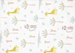 Algodón estampado jungla 150