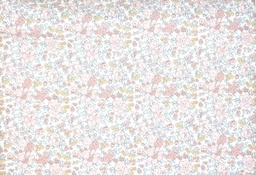 [soft f/2] Algodón flor liberty rosa celeste (copia)