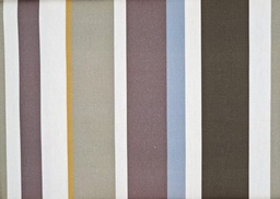 [nuwa/2] Half panama rayas granate plomo