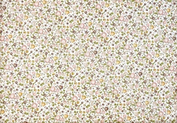 [VE1201] Voile florecita musgo palo