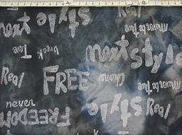 Punto chick gris letras plata
