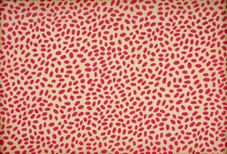 [3268-6] Satén lunares beige fucsia