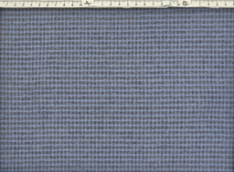 [jaca03] Franela algodón gris cuadrito azul